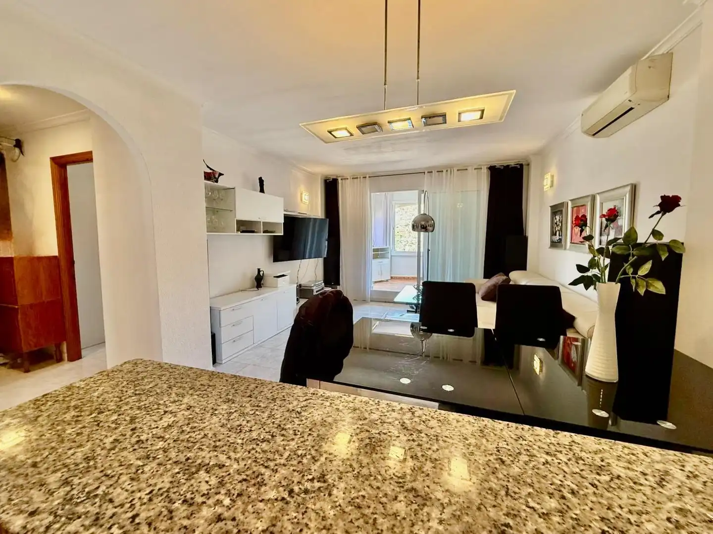Vista exterior de Apartamento en venta en Benitachell / El Poble Nou de Benitatxell con Aire acondicionado, Terraza y Piscina comunitaria