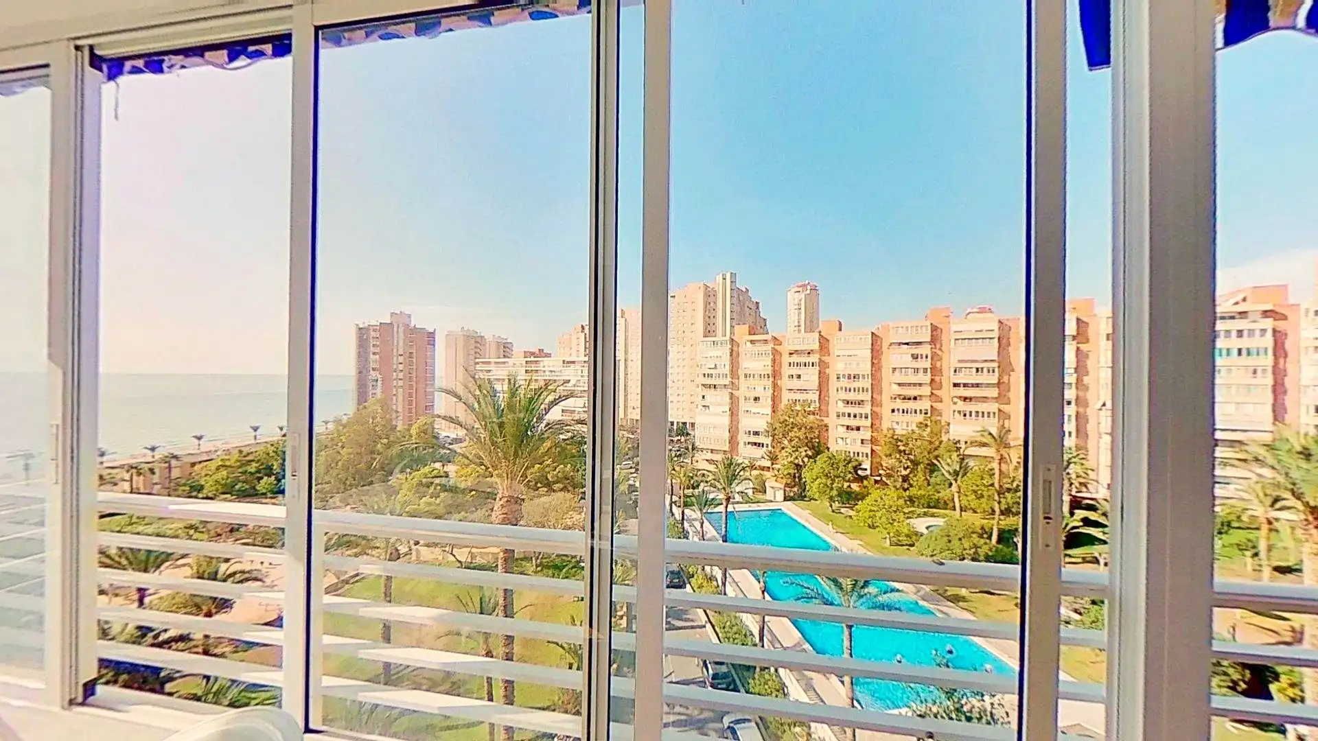 Bedroom of Flat for sale in El Campello  with Heating, Terrace and Swimming Pool