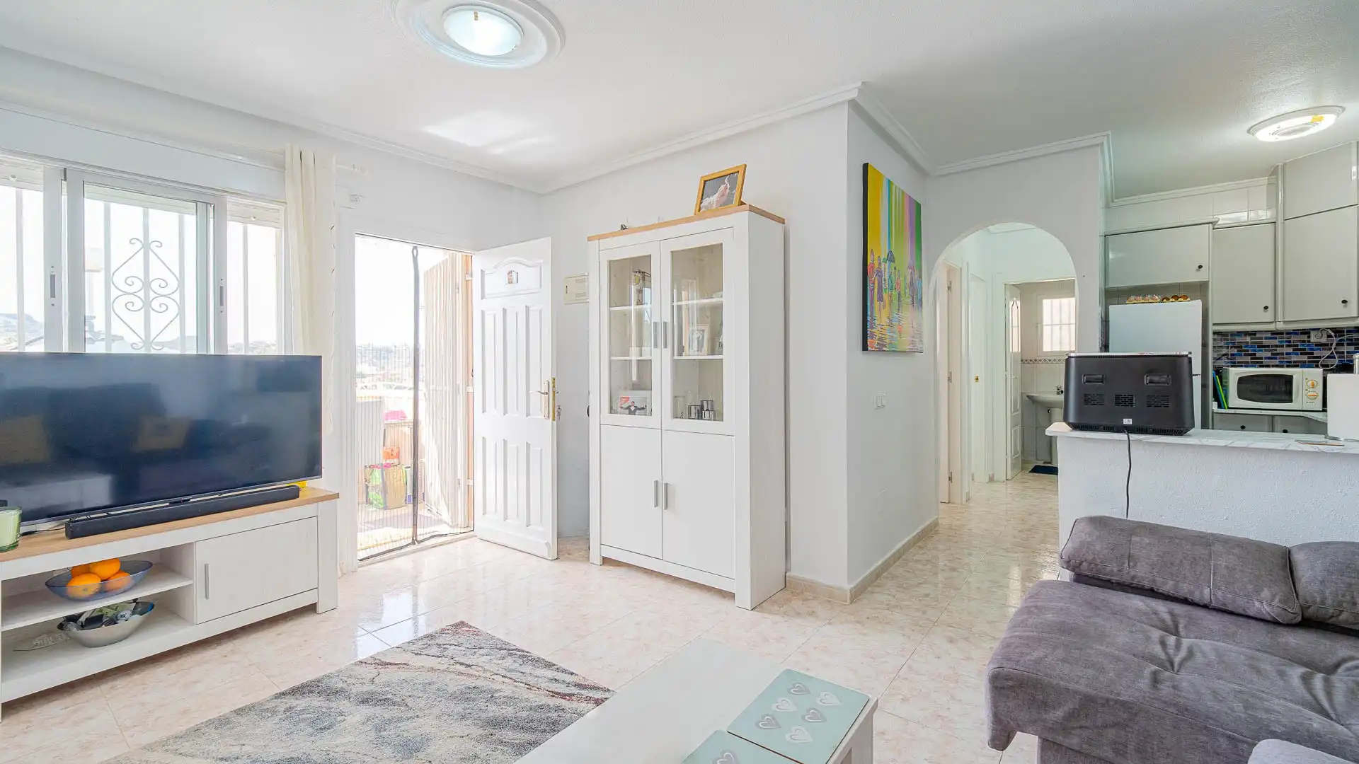 Sala d'estar de Apartament en venda en Rojales amb Aire condicionat