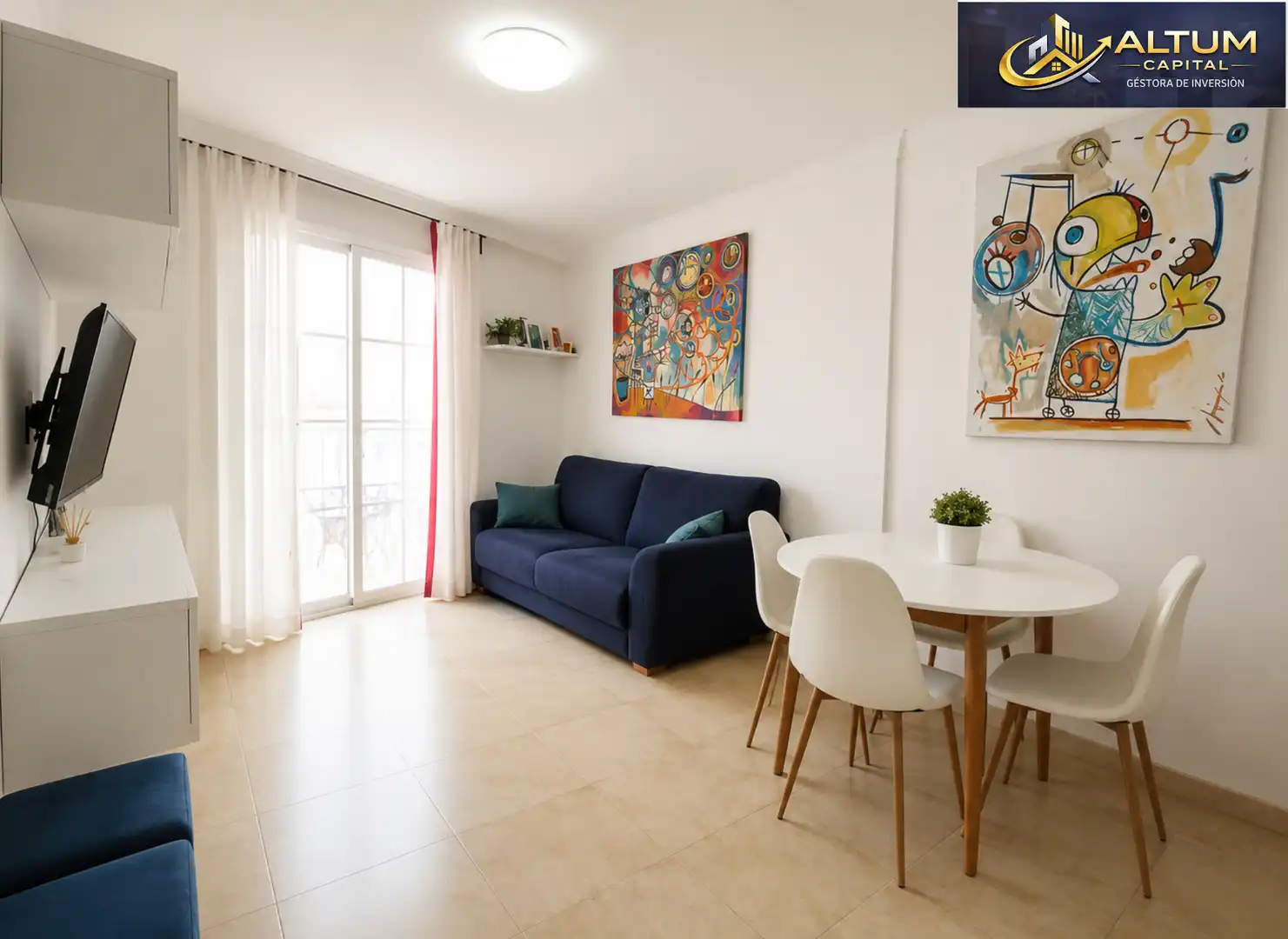 Sala de estar de Piso en venta en Arona con Trastero, Amueblado y Lavadora
