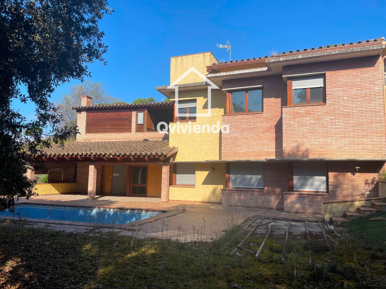 Jardí de Casa o xalet en venda en Llinars del Vallès amb Aire condicionat, Calefacció i Piscina