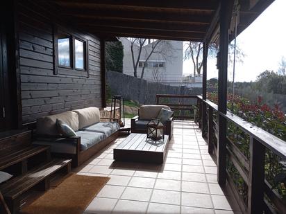 Terrace of House or chalet for sale in Robledo de Chavela  with Air Conditioner, Heating and Private garden