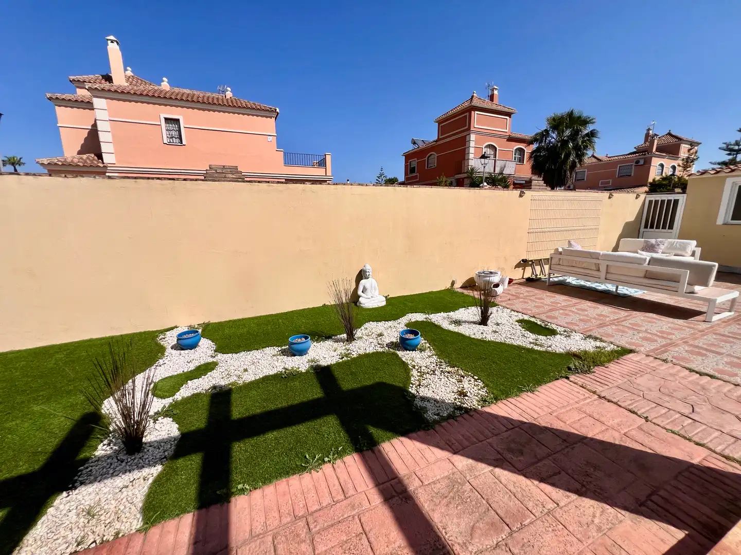 Jardín de Casa o chalet en venta en Espartinas con Aire acondicionado, Jardín privado y Terraza