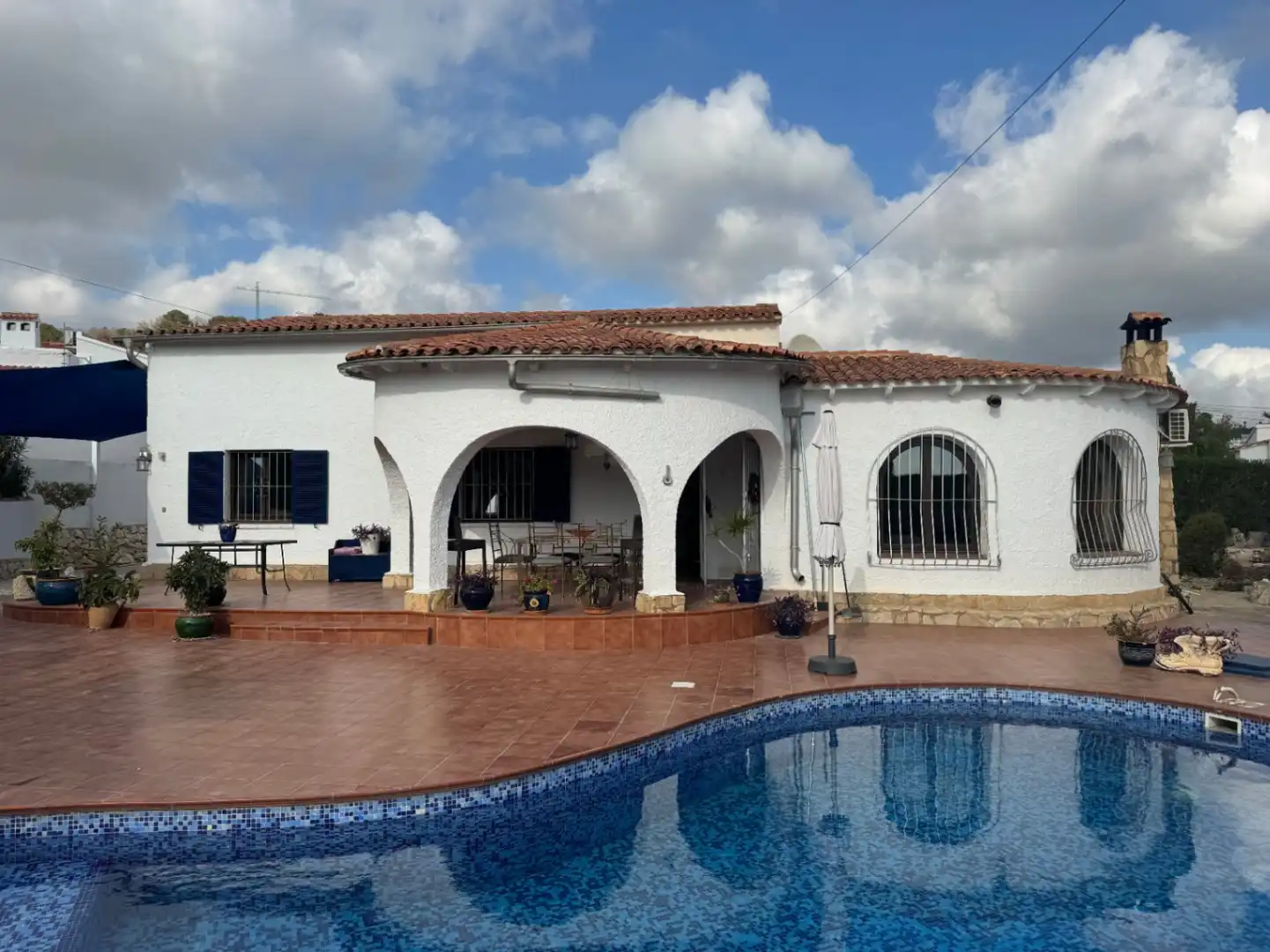Piscina de Casa o chalet en venta en Benissa con Aire acondicionado, Terraza y Piscina