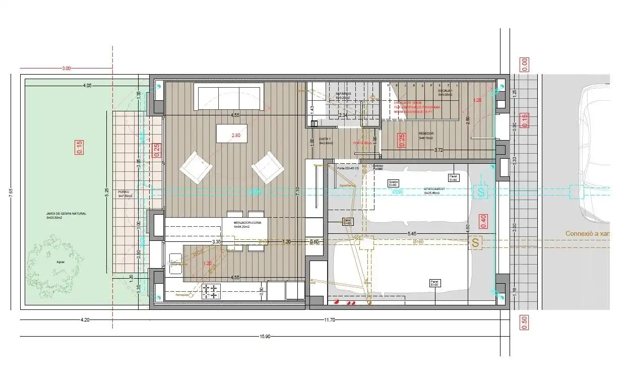 Maison avec terrasse à vendre à Calle Pi, imagen 3