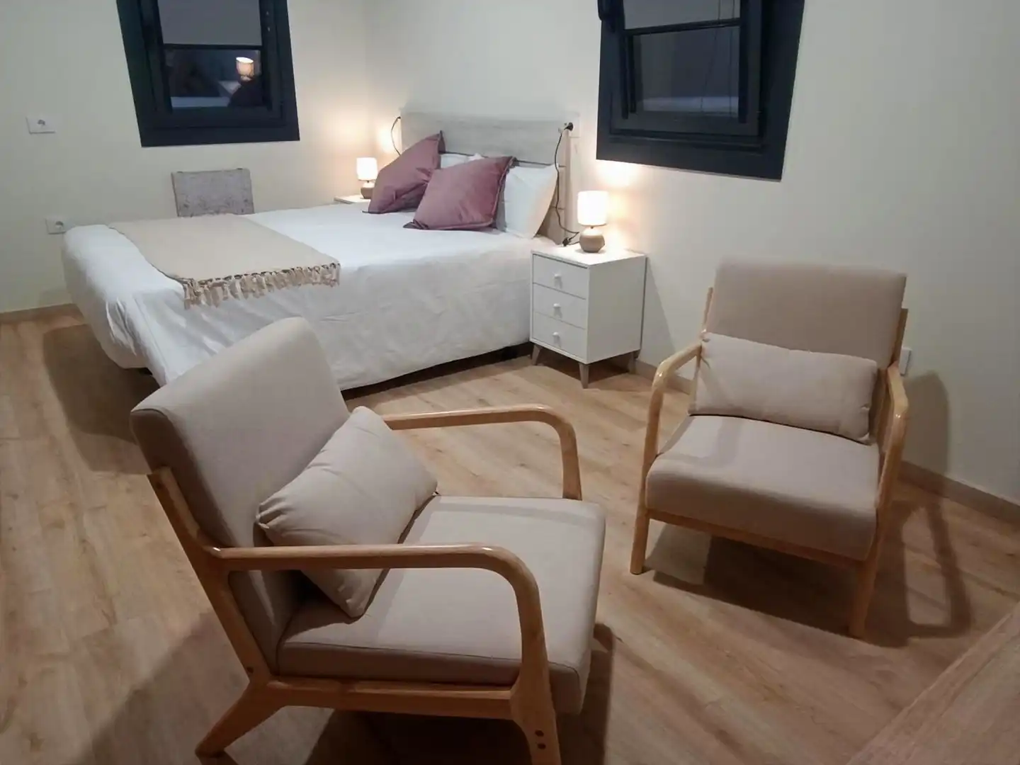 Bedroom of Houses for rent in Cangas   with Heating, Furnished and TV
