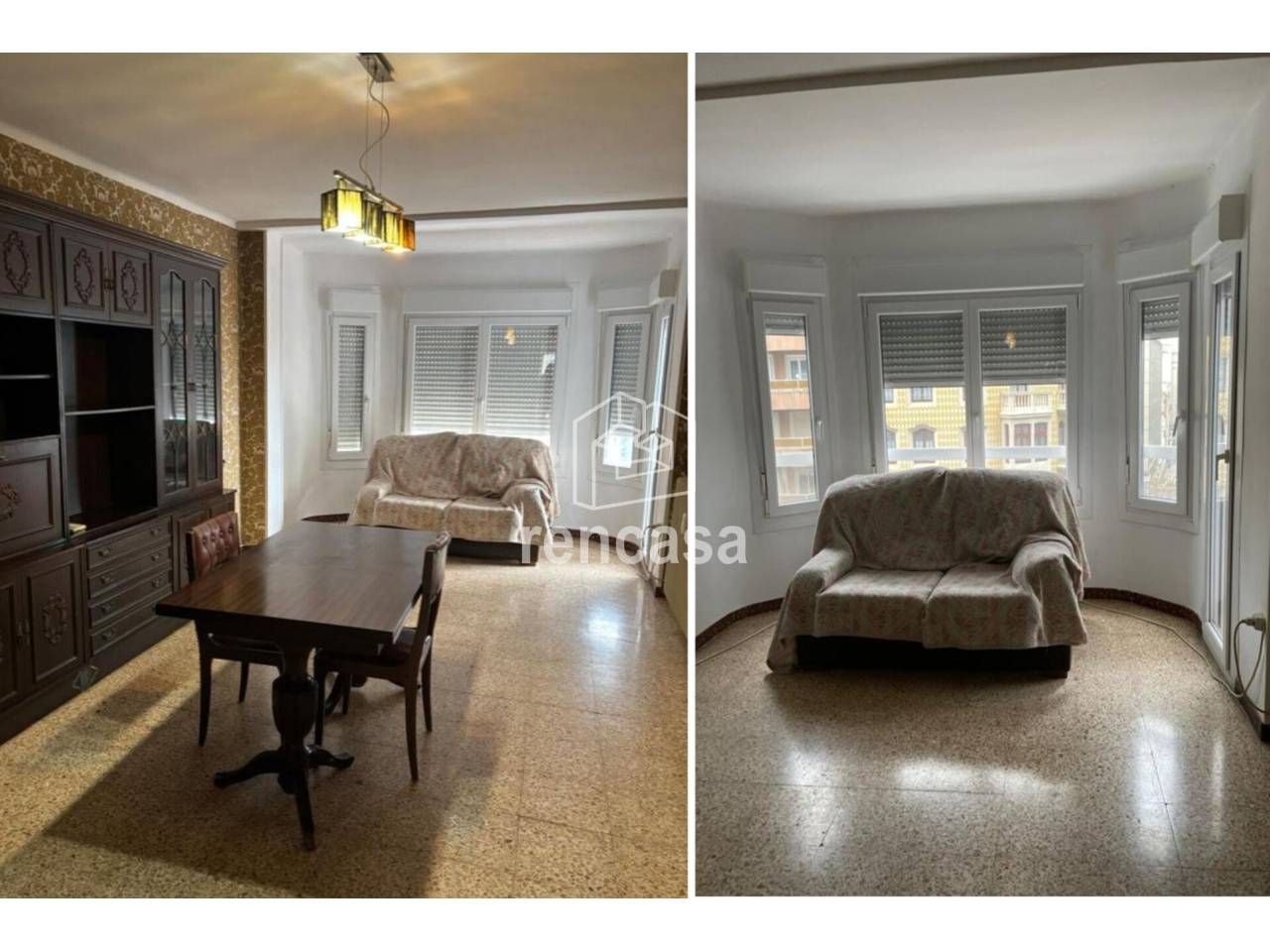 Vista exterior de Pis en venda en  Lleida Capital amb Calefacció i Balcó