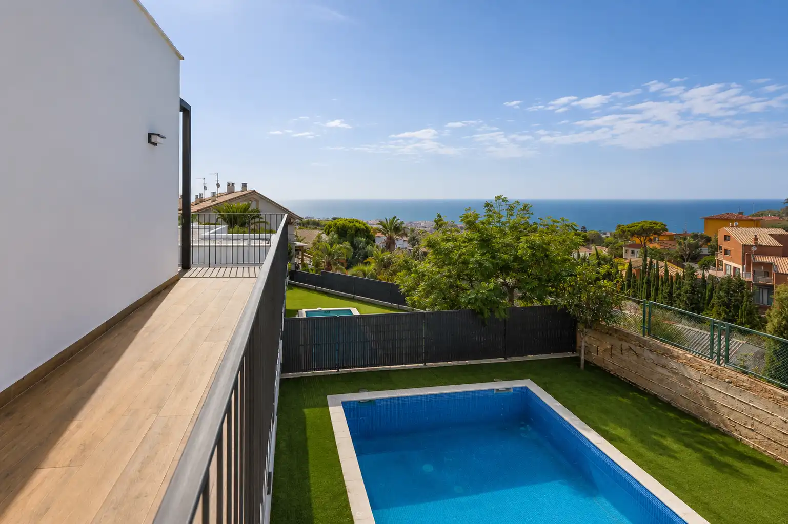 Piscina de Casa o chalet en venta en Premià de Dalt con Aire acondicionado, Jardín privado y Terraza