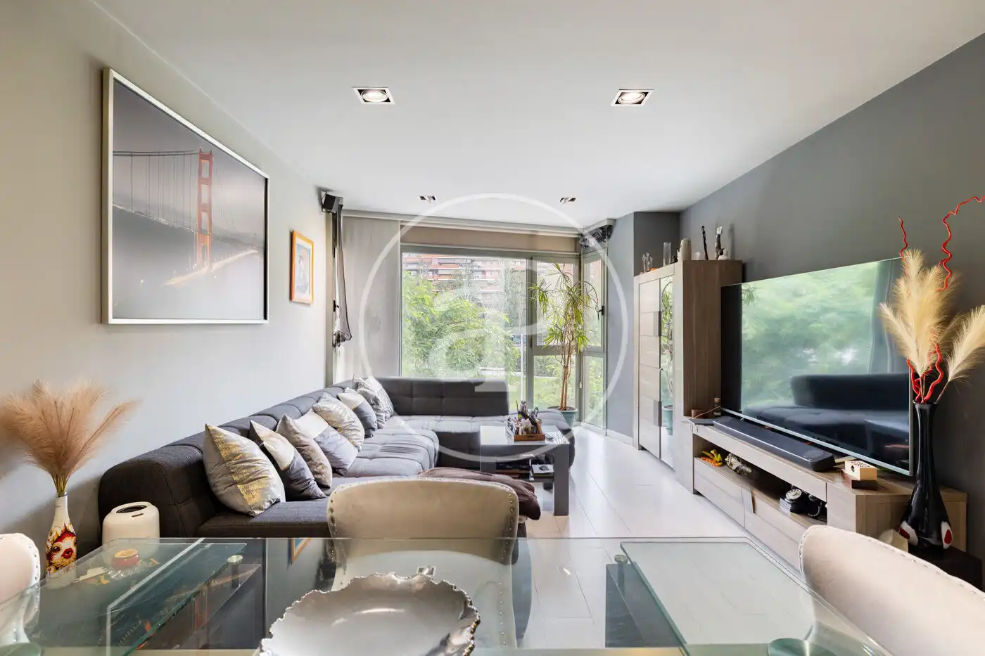 Living room of Flat for sale in Sant Martí