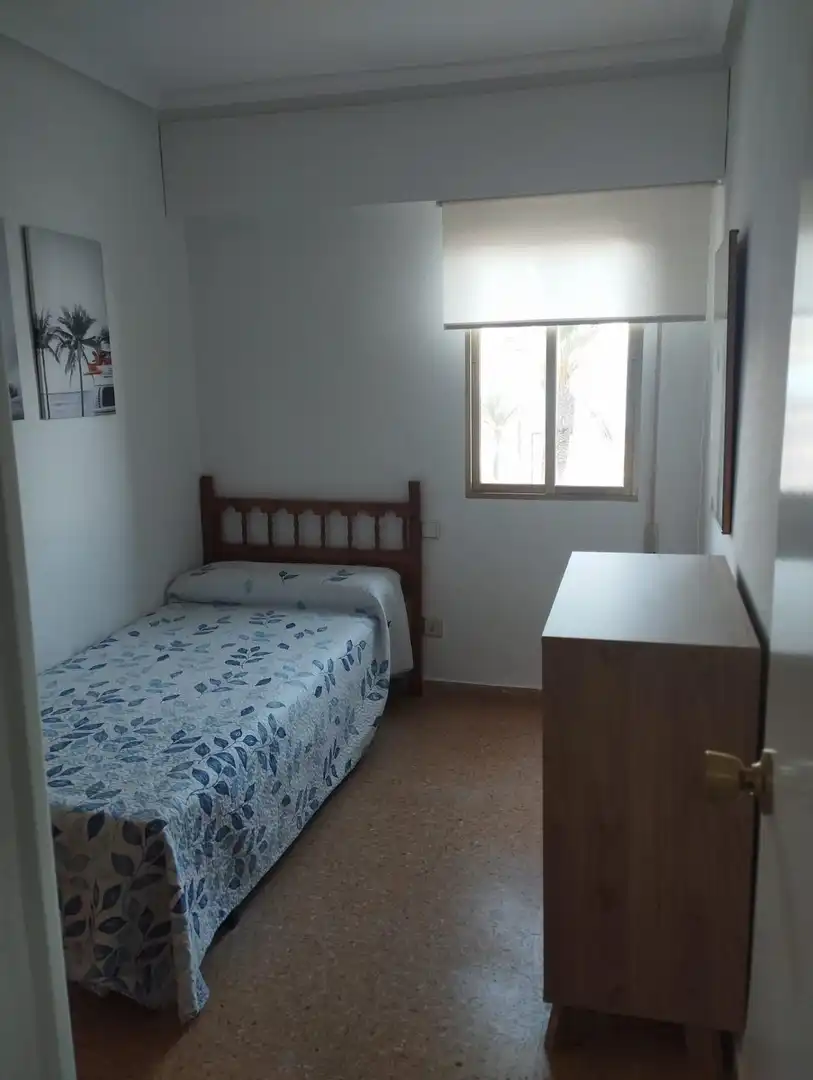 Schlafzimmer von Wohnung zur Miete in El Campello mit Privatgarten, Terrasse und Möbliert