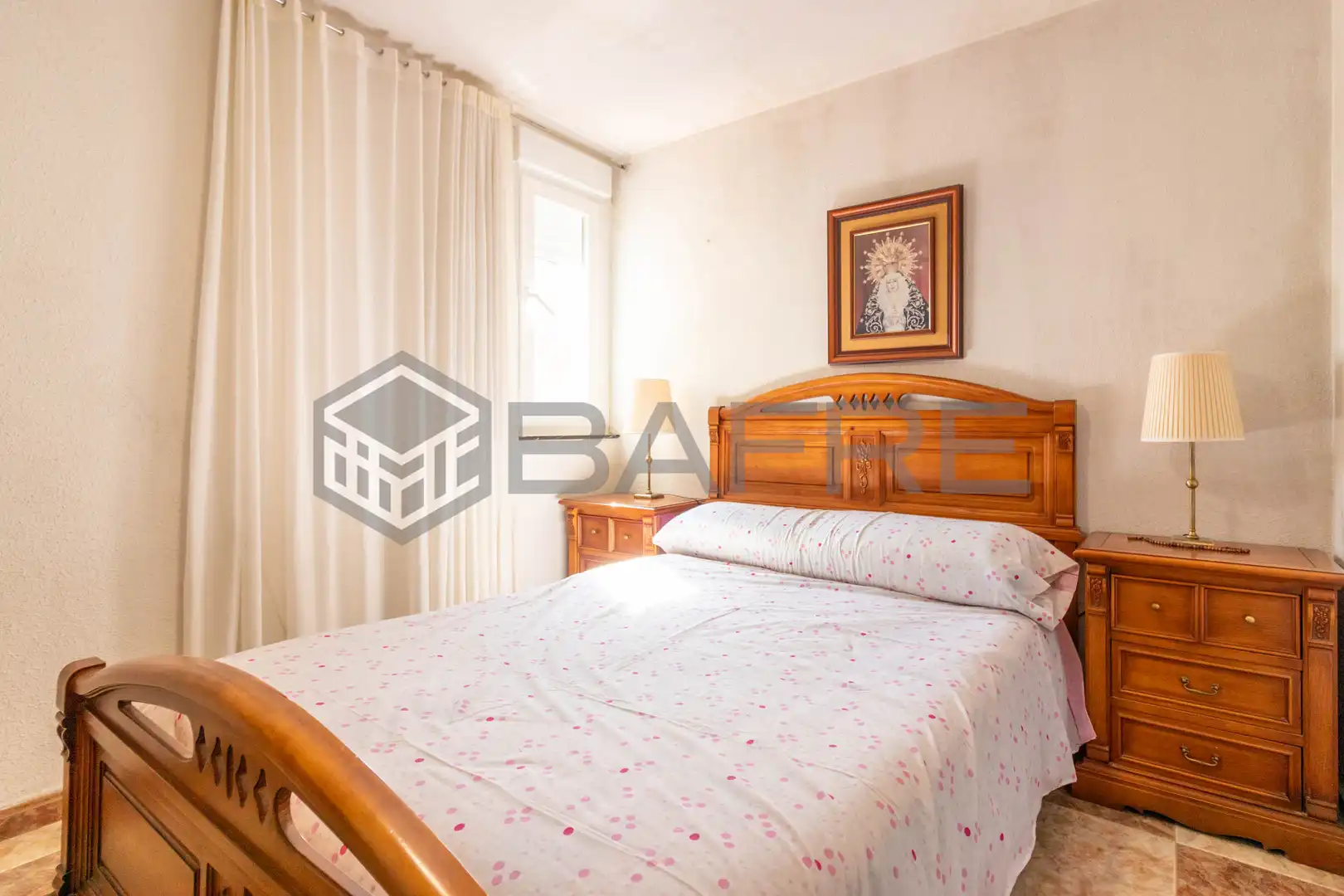 Bedroom of Flat for sale in Madrid  with Air Conditioner