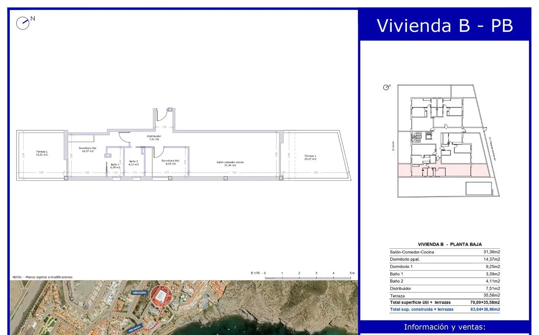 Apartament en venda a El Hornillo