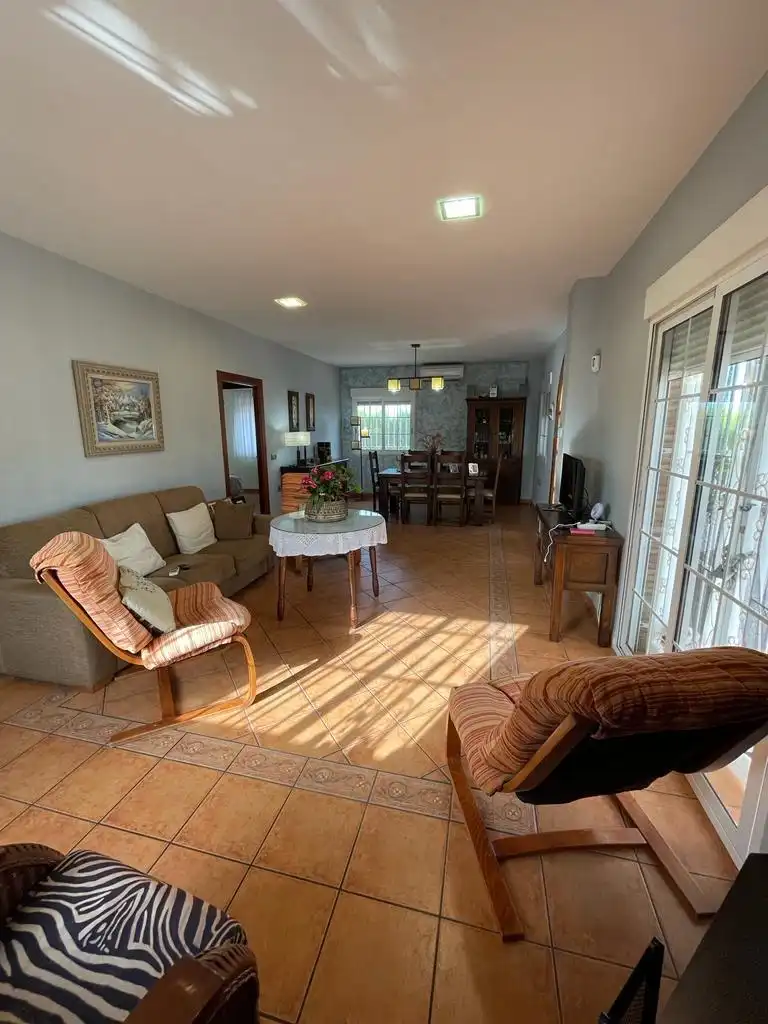 Sala de estar de Finca rústica en venta en Murcia con Aire acondicionado, Jardín privado y Terraza