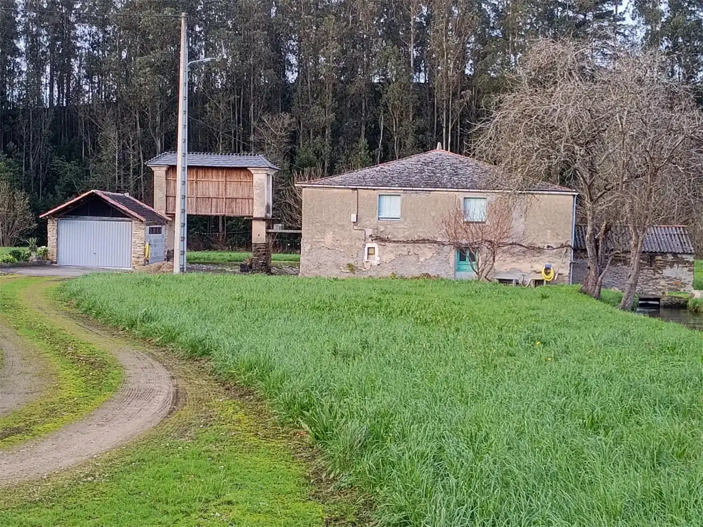 Vista exterior de Finca rústica en venda en Lourenzá