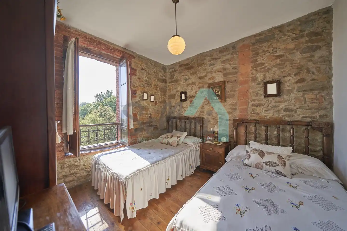 Bedroom of Houses for sale in Langreo  with Private garden and Balcony