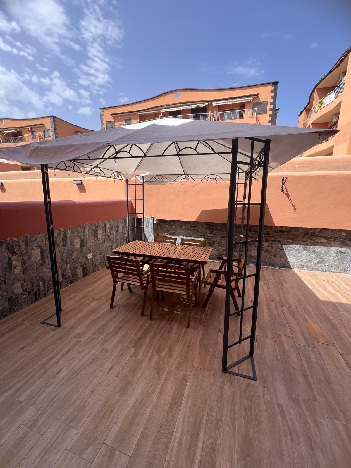 Terrace of Flat for sale in Adeje  with Terrace, Furnished and Community pool