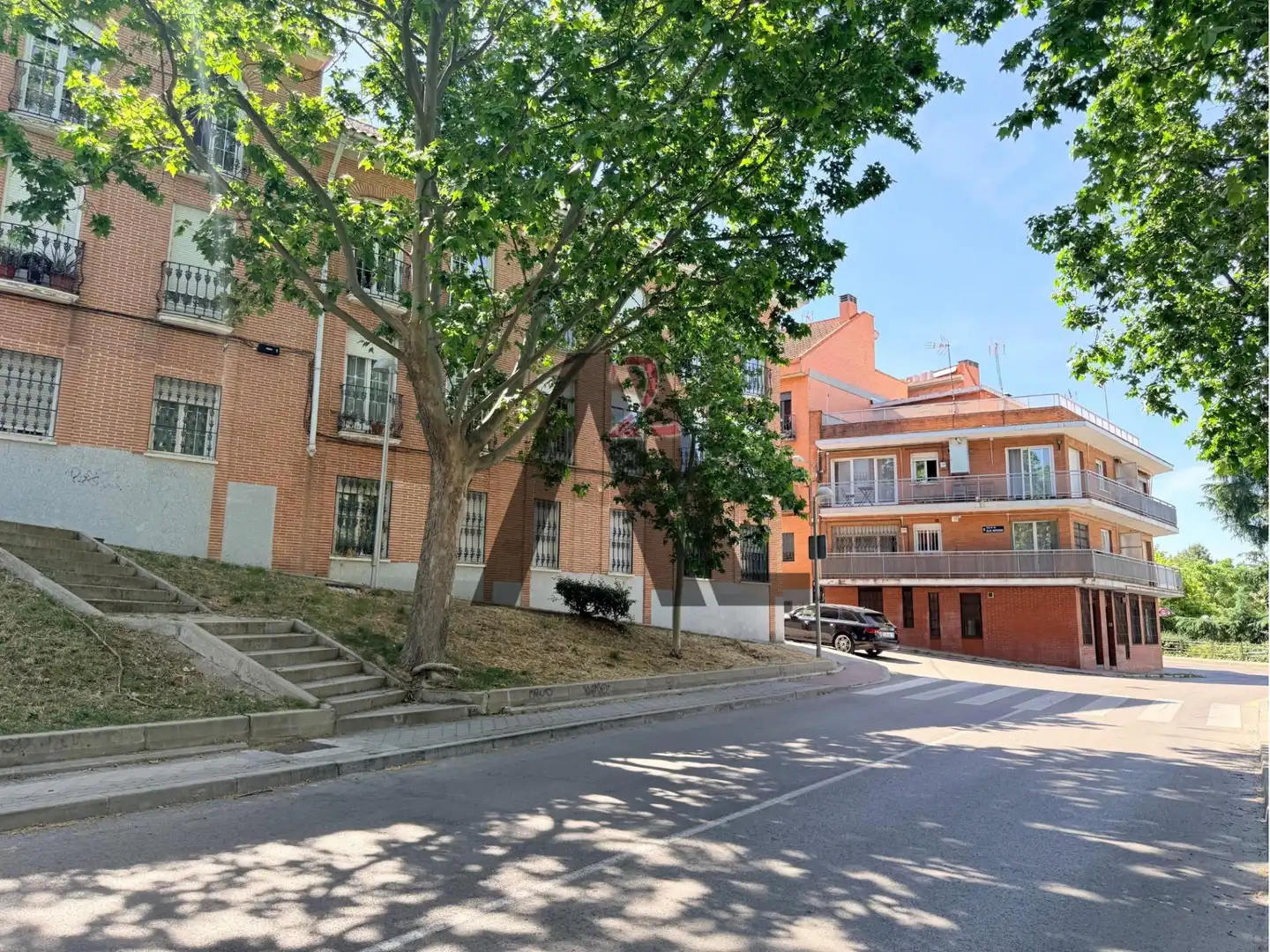 Exterior view of Flat for sale in Madrid  with Air Conditioner and Balcony