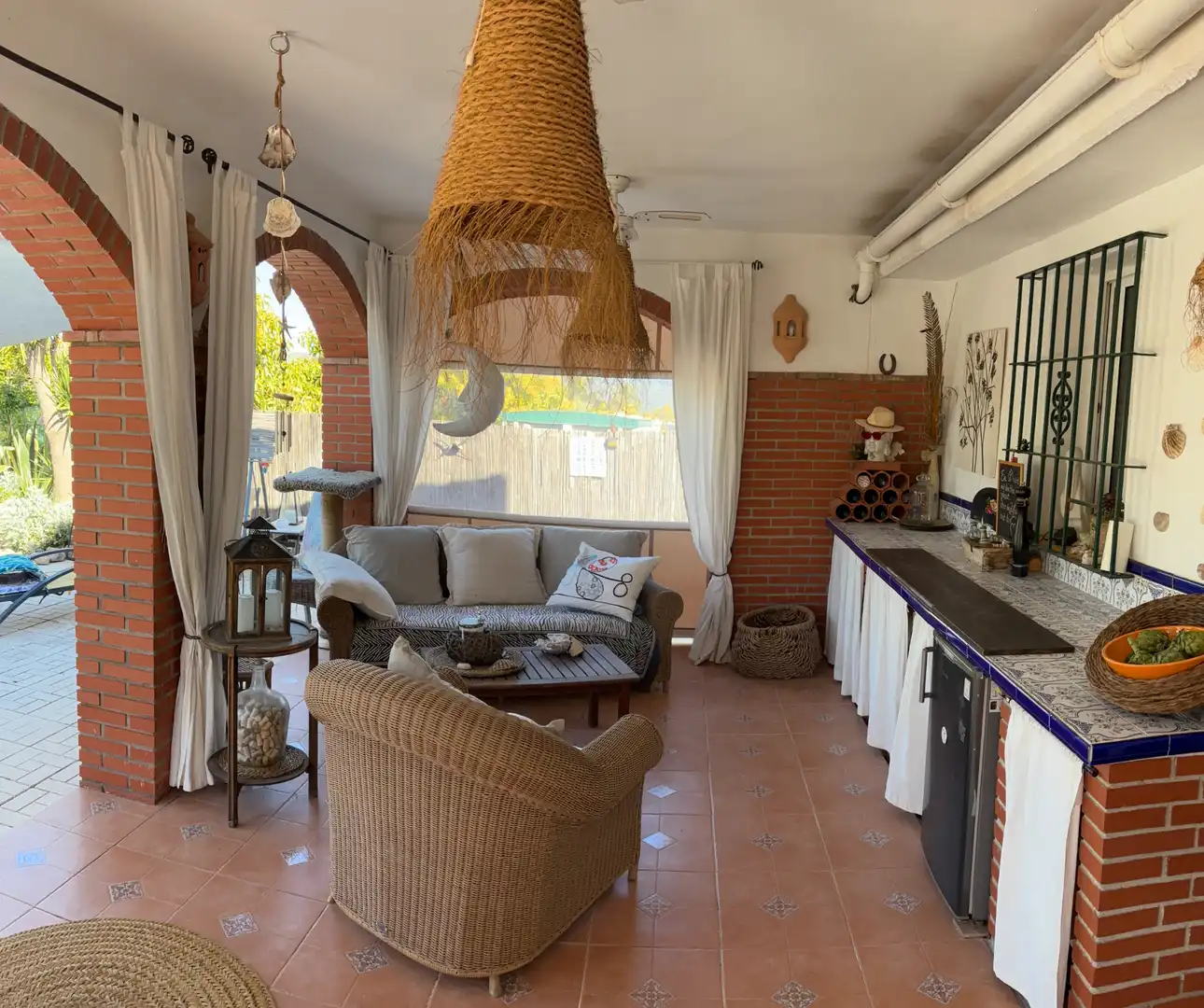 Terraza de Casa o chalet en venta en Alhaurín de la Torre con Aire acondicionado, Calefacción y Jardín privado