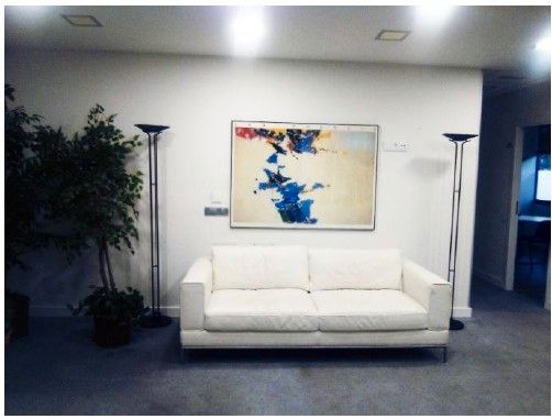 Sala de estar de Oficina de alquiler en  Madrid Capital con Aire acondicionado, Calefacción y Amueblado