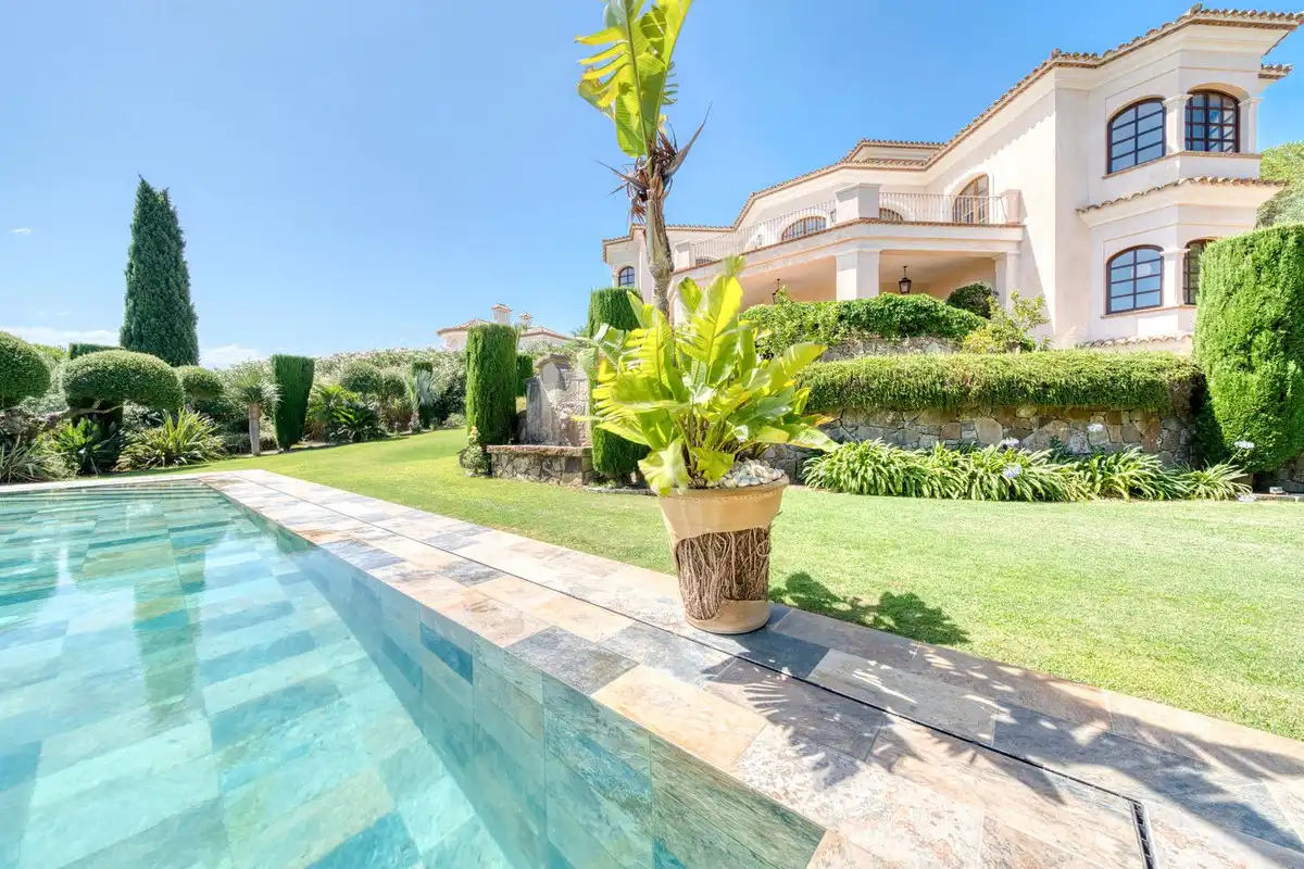 Jardín de Casa o chalet en venta en Sotogrande con Aire acondicionado, Jardín privado y Terraza