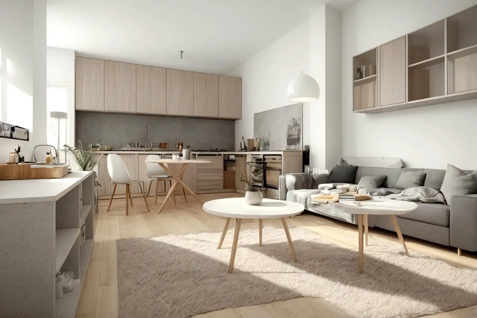 Sala de estar de Piso en venta en Barcelona con Aire acondicionado, Calefacción y Jardín privado