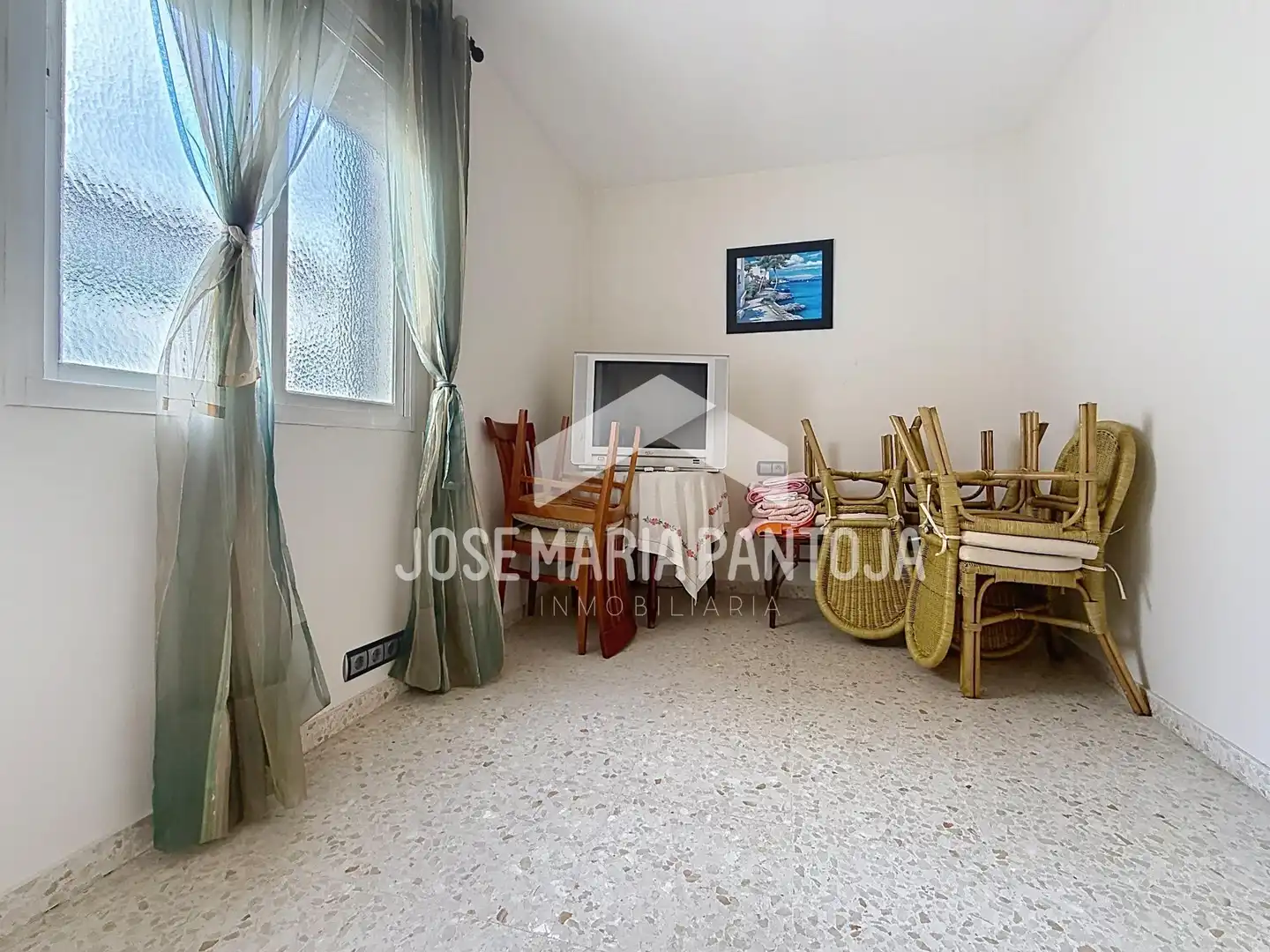 Sala de estar de Casa adosada en venta en Jerez de la Frontera con Aire acondicionado