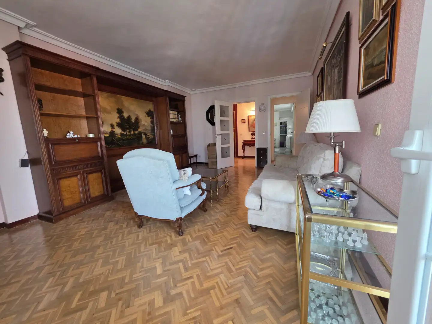 Sala de estar de Piso en venta en Madrid con Aire acondicionado, Calefacción y Parquet