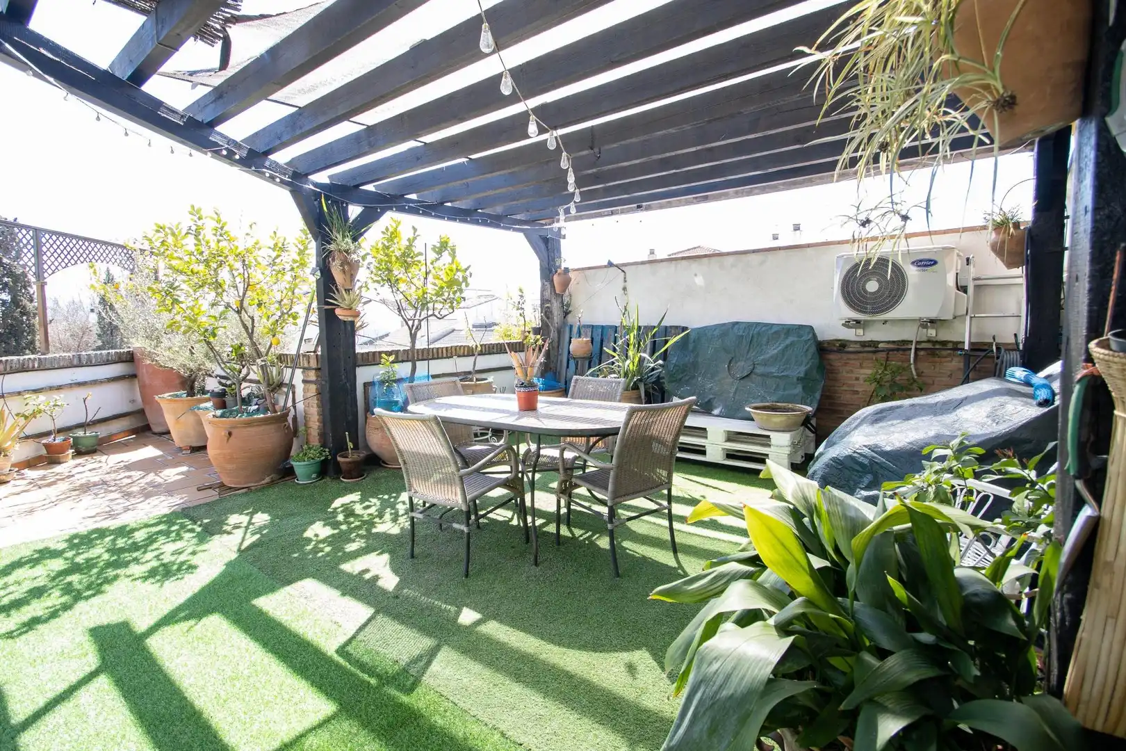 Terraza de Casa o chalet en venta en Peligros con Aire acondicionado, Calefacción y Jardín privado