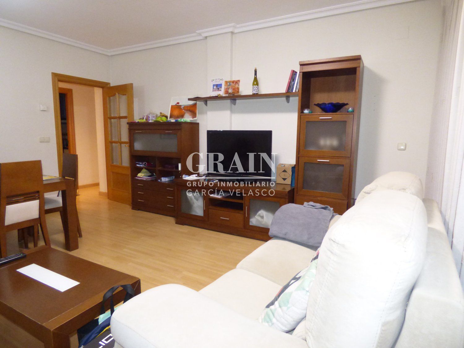 Sala de estar de Apartamento en venta en  Albacete Capital con Aire acondicionado, Calefacción y Terraza