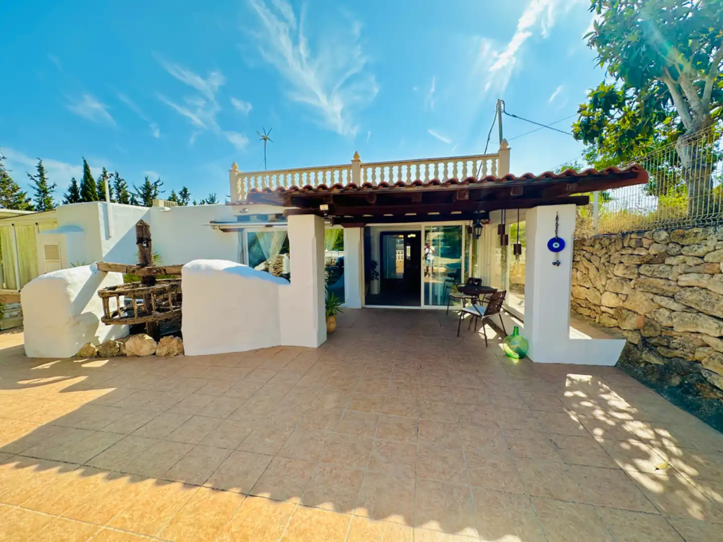 Jardín de Casa o chalet en venta en Sant Joan de Labritja con Aire acondicionado, Calefacción y Jardín privado