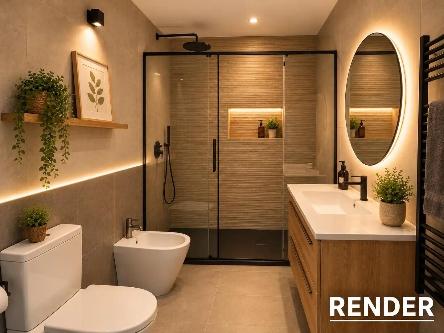 Baño de Casa o chalet en venta en Sant Martí de Tous con Balcón