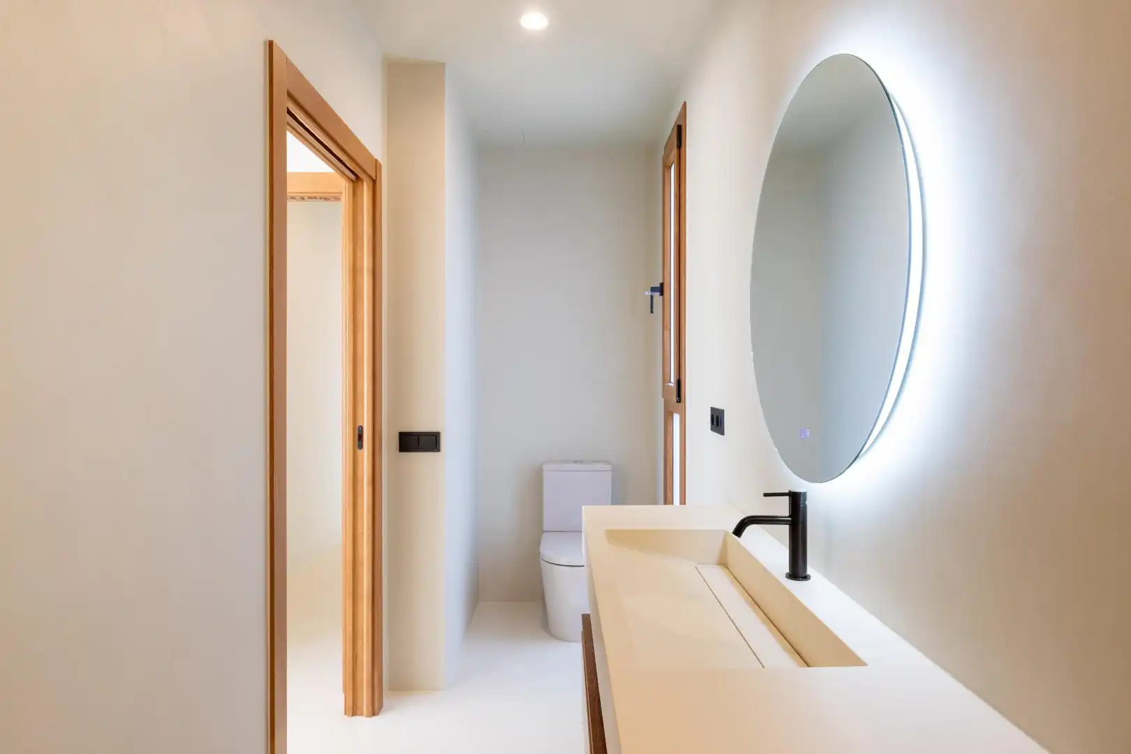 Baño de Casa o chalet en venta en L'Ampolla con Aire acondicionado, Calefacción y Jardín privado
