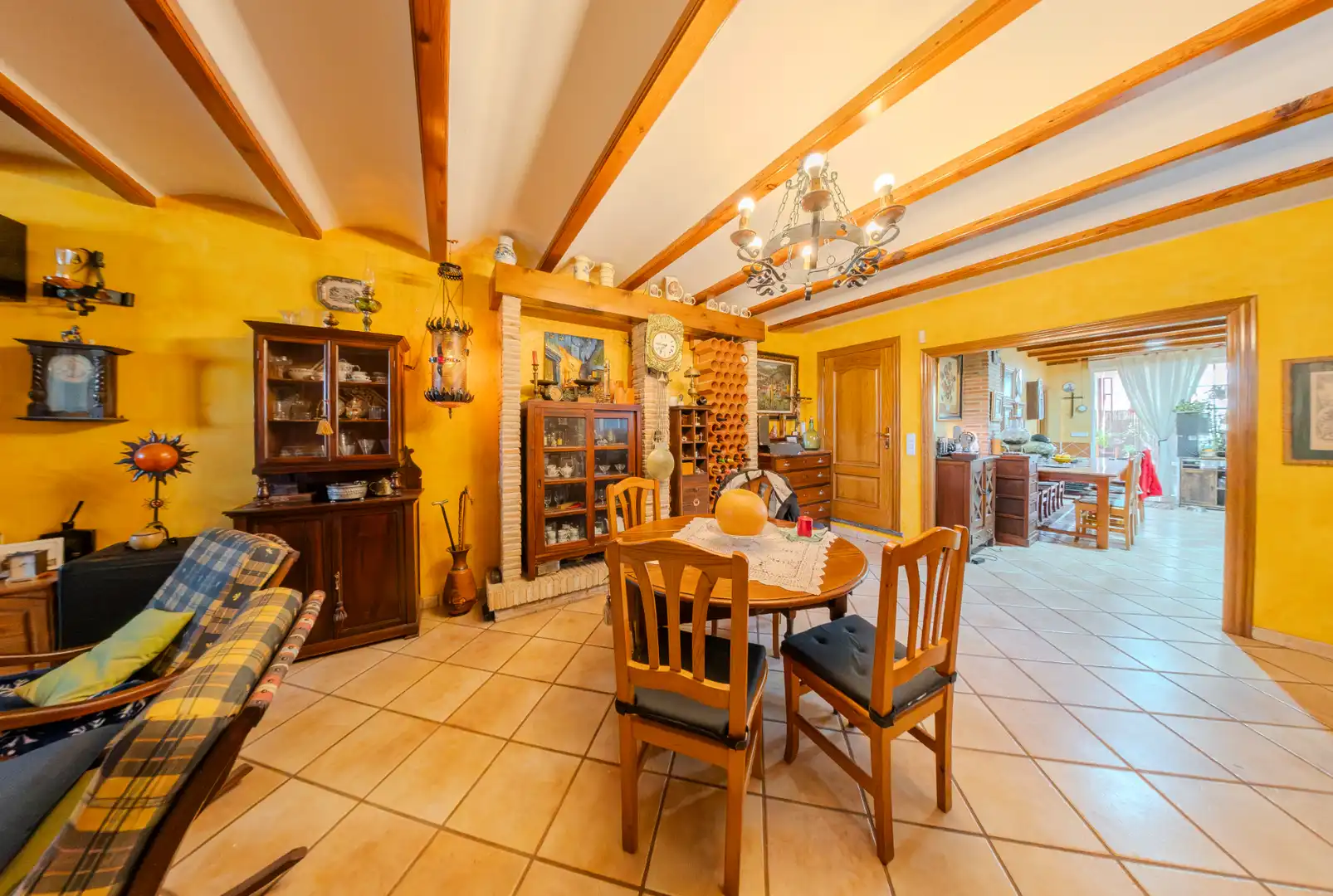 Dining room of Houses for sale in Murcia  with Air Conditioner, Private garden and Terrace