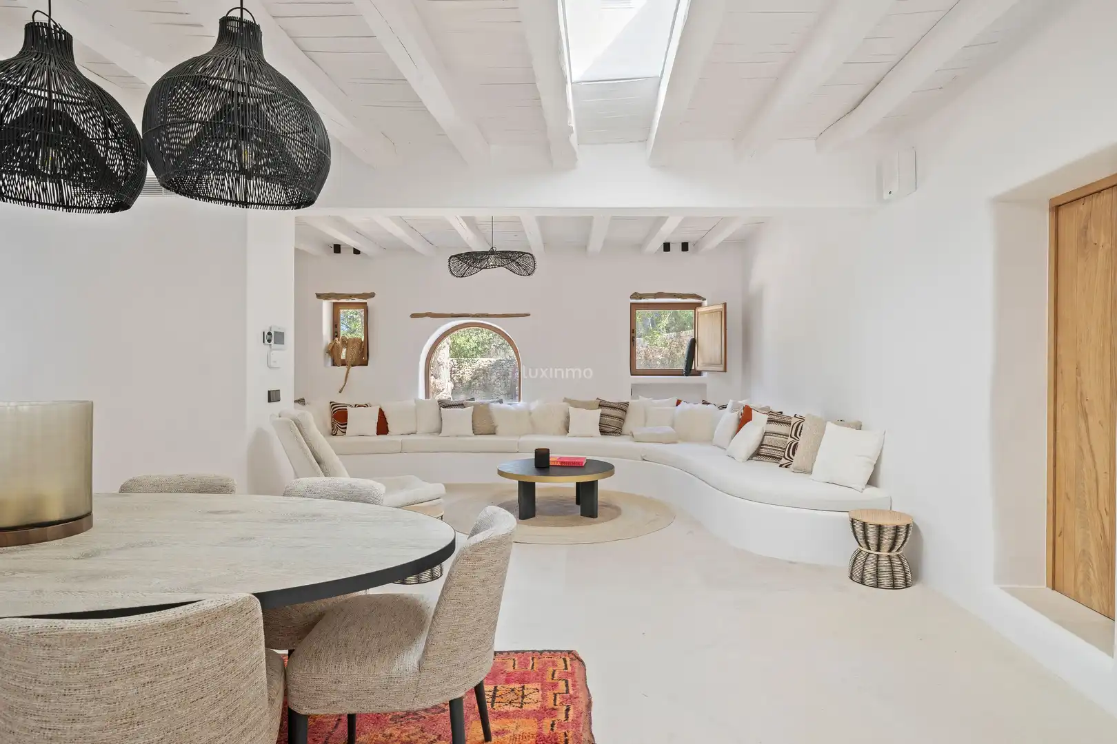 Sala de estar de Casa o chalet en venta en Sant Josep de sa Talaia con Aire acondicionado, Terraza y Trastero