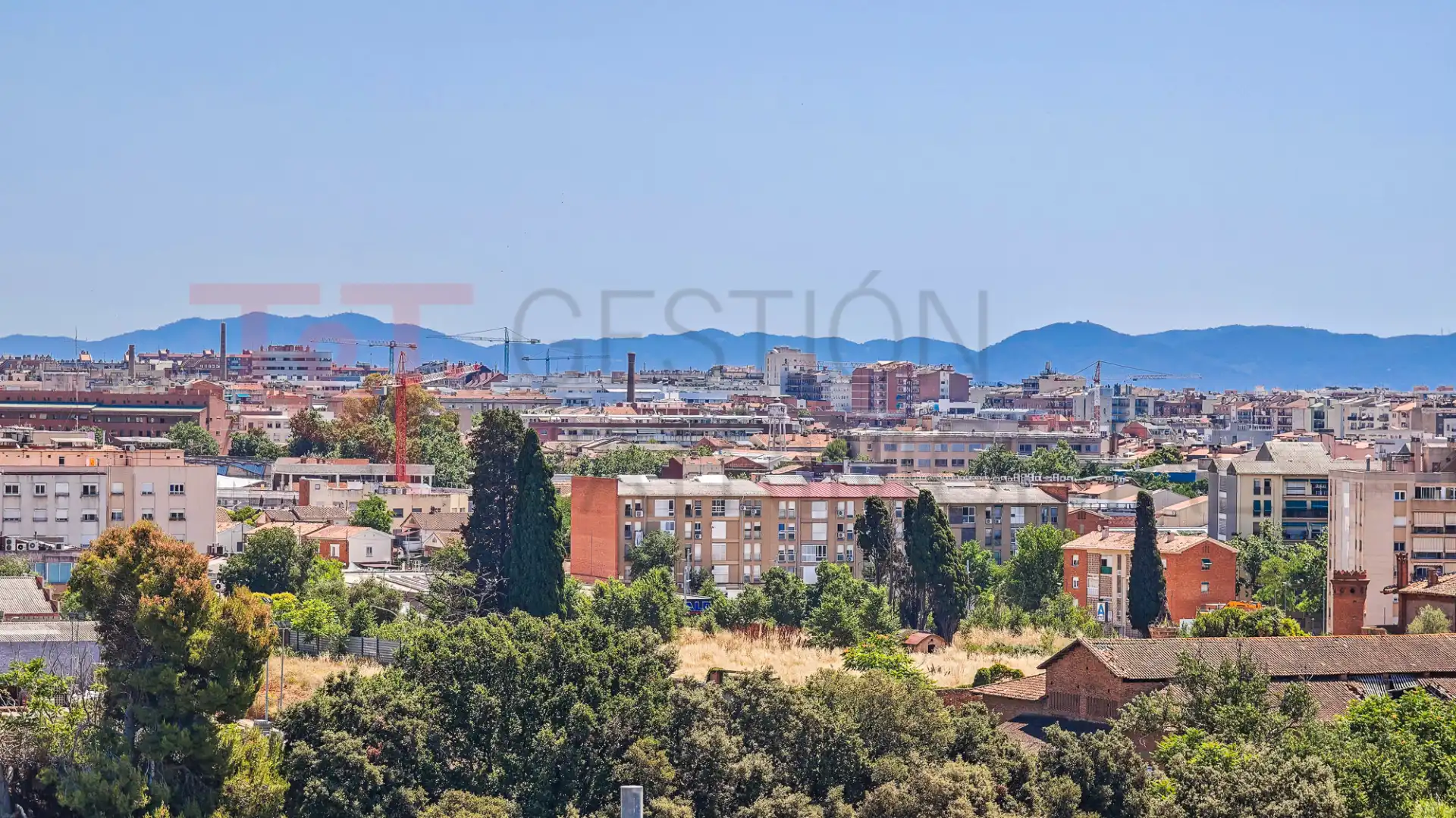 Exterior view of Flat for sale in Sabadell  with Air Conditioner, Heating and Terrace