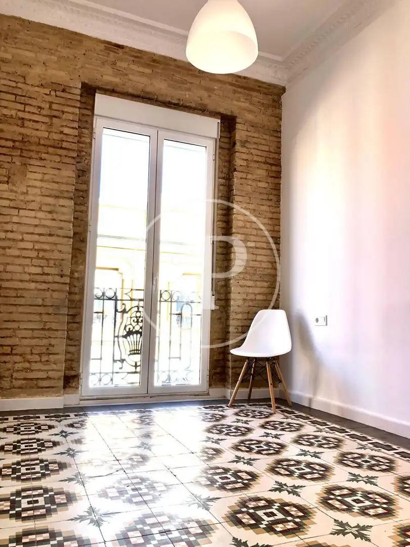 Terrasse von Wohnung zur Miete in Valencia mit Klimaanlage, Heizung und Abstellraum