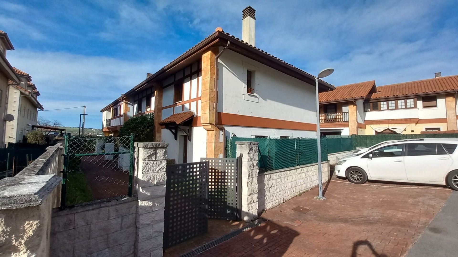Exterior view of Single-family semi-detached for sale in Reocín  with Heating, Private garden and Terrace