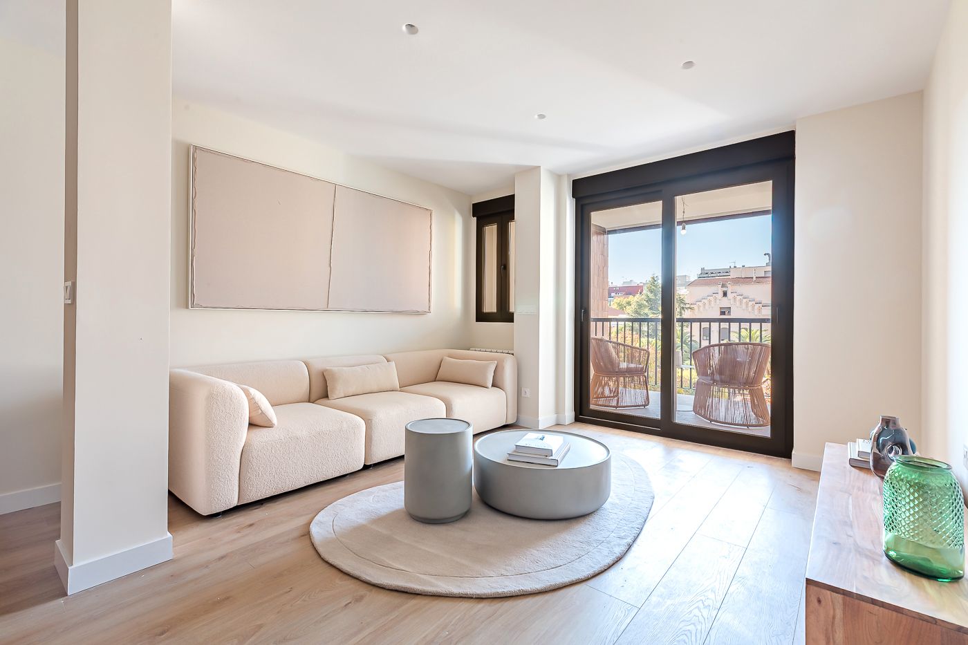 Sala d'estar de Pis en venda en  Madrid Capital amb Aire condicionat, Calefacció i Terrassa