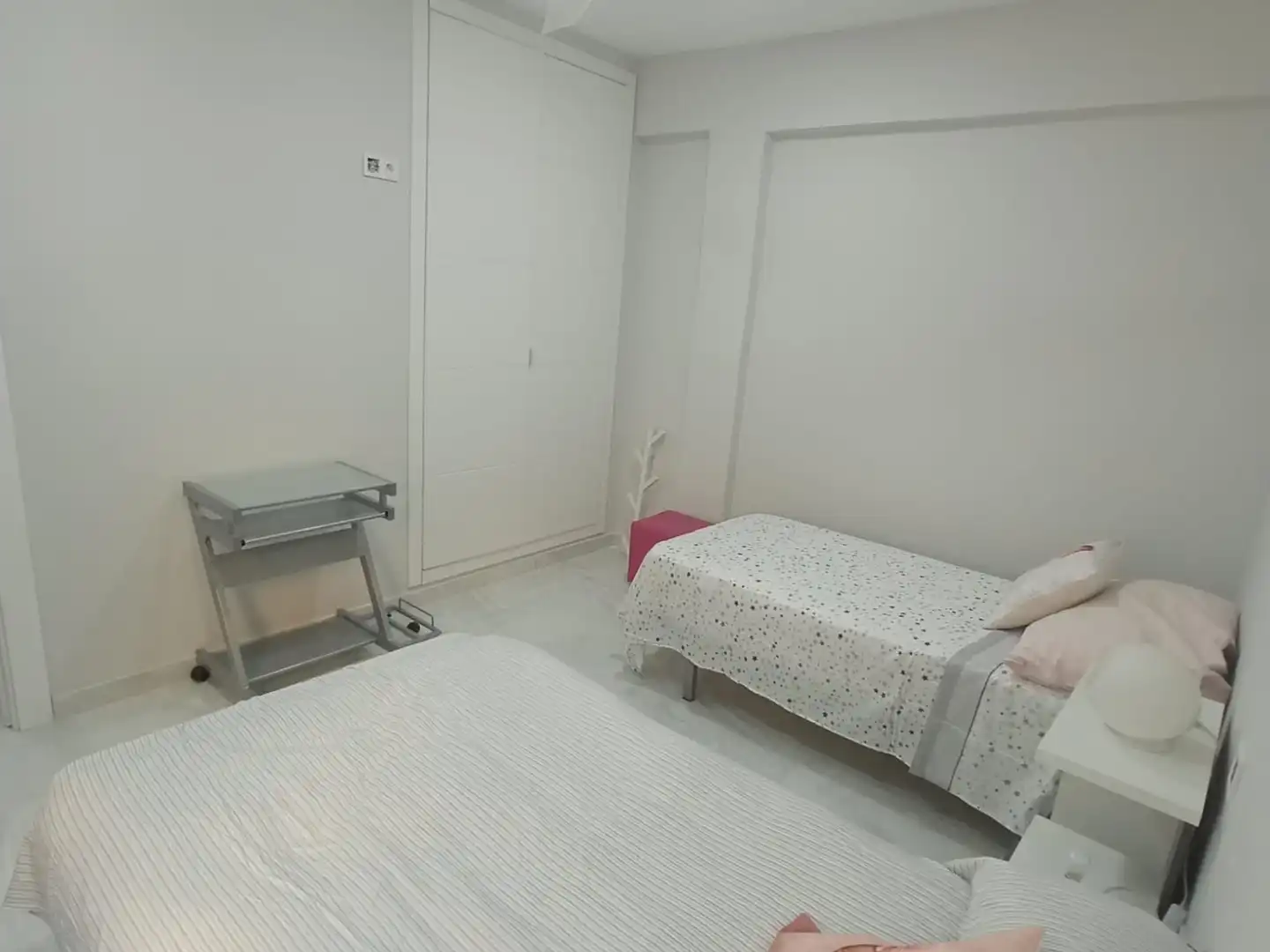 Bedroom of Flat for rent in Murcia  with Air Conditioner, Heating and Furnished