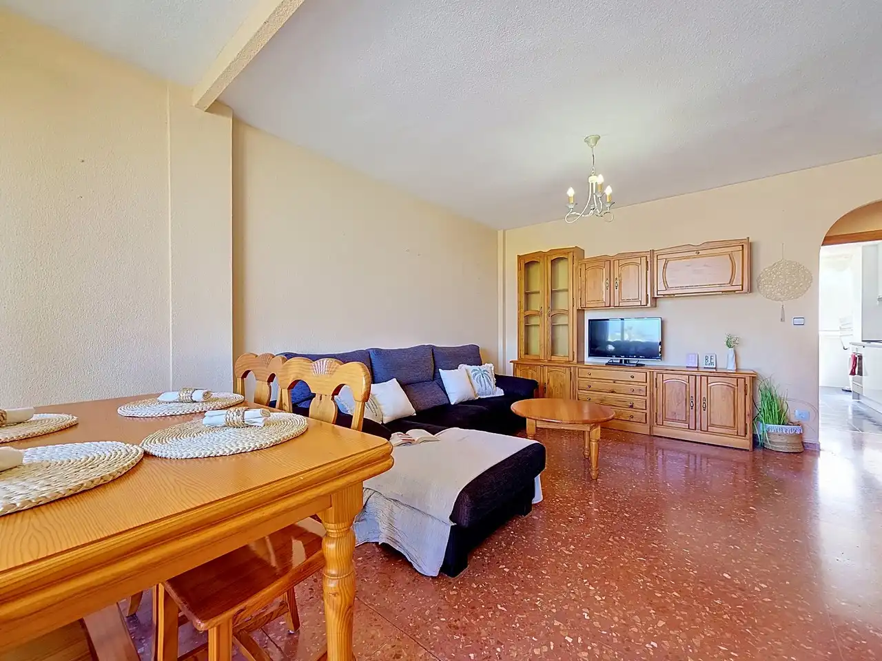 Living room of Apartments for sale in Dénia  with Furnished, Oven and Washing machine