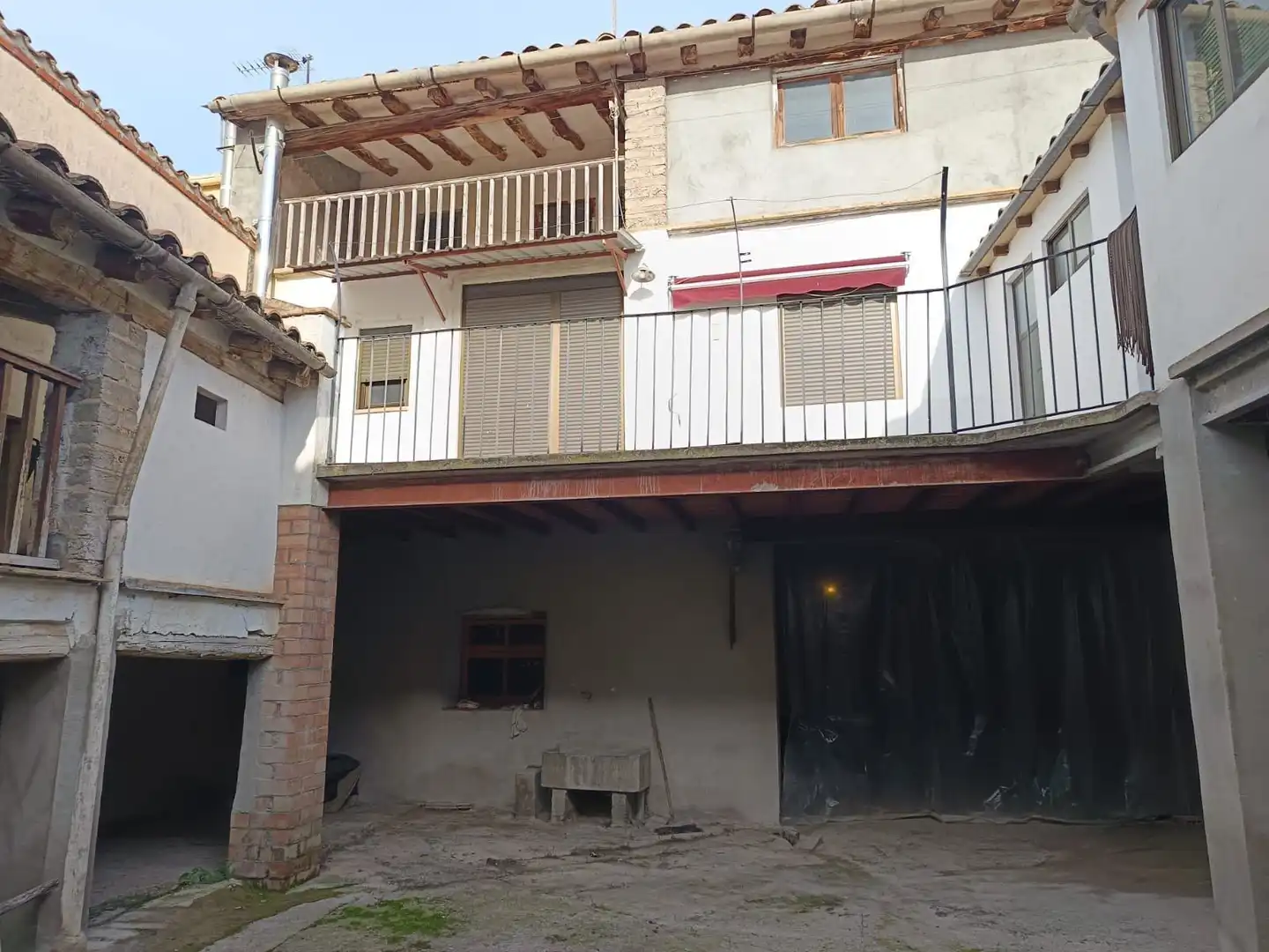Exterior view of Country homes for sale in Estadilla  with Heating, Terrace and Storage room