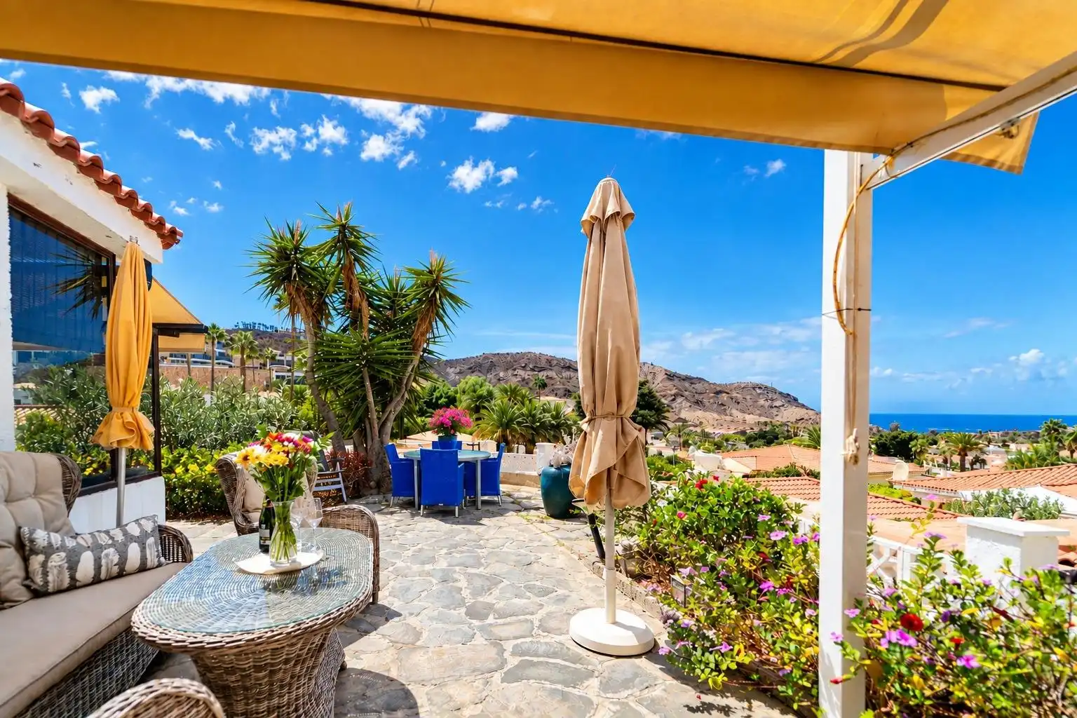 Terrasse von Haus oder Chalet zum Verkauf in Playa del Cura - Taurito