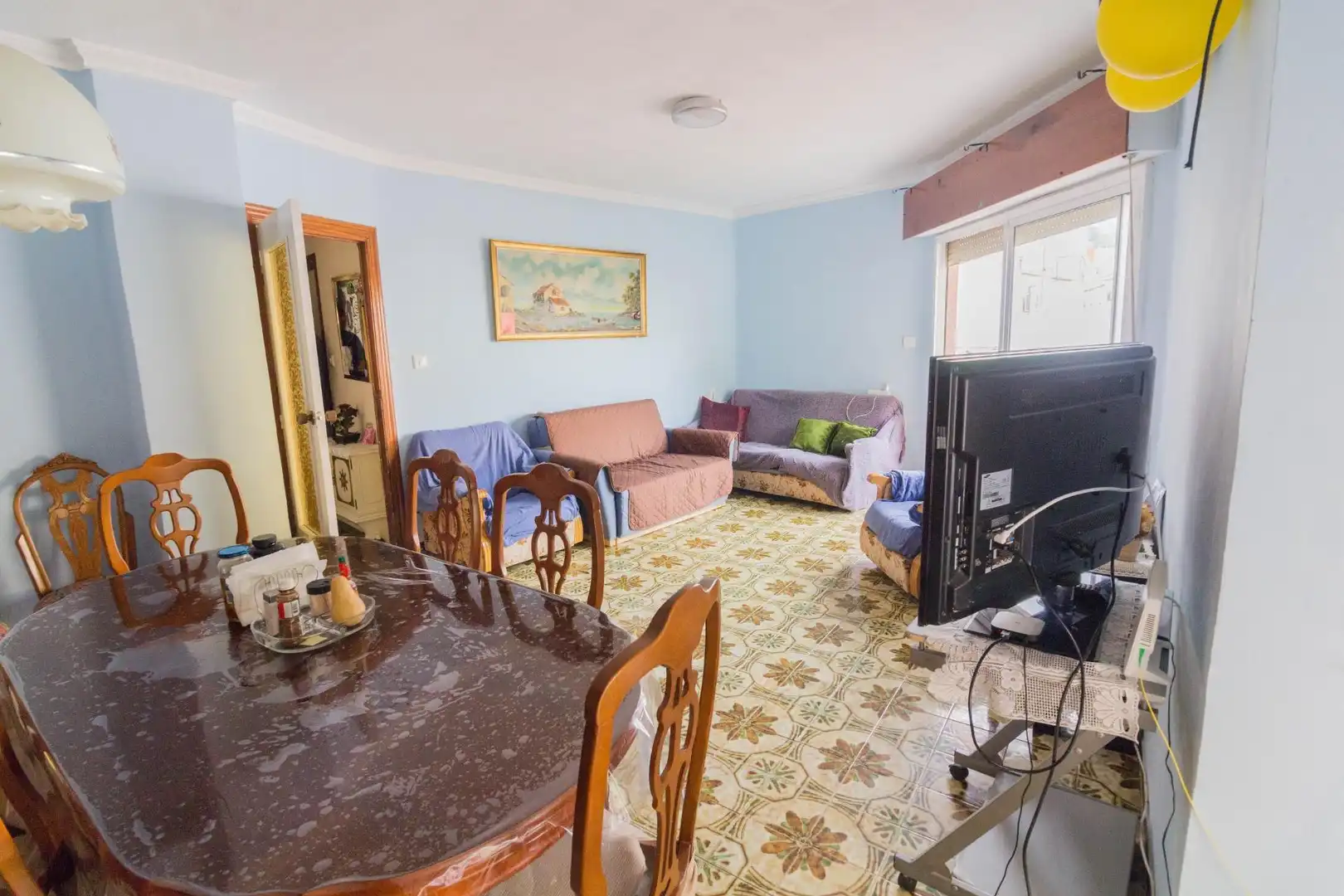 Sala de estar de Piso en venta en Callosa de Segura con Terraza