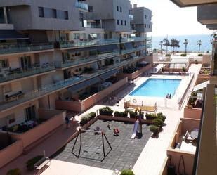 Swimming pool of Flat to rent in Badalona  with Air Conditioner, Heating and Terrace
