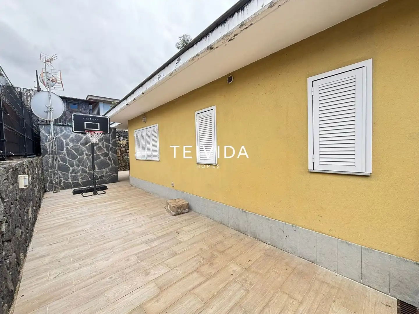 Exterior view of Houses for rent in La Orotava  with Storage room, Swimming Pool and Furnished