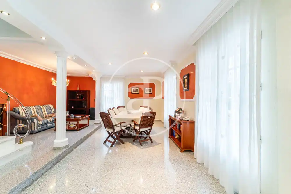 Living room of Houses for sale in San Vicente del Raspeig / Sant Vicent del Raspeig  with Air Conditioner, Heating and Private garden