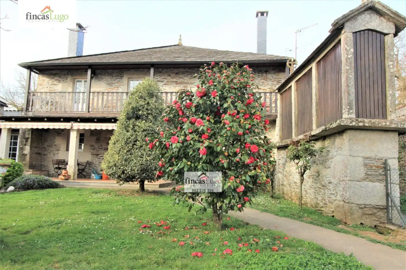 Jardín de Casa o chalet en venta en Lugo con Jardín privado, Terraza y Trastero