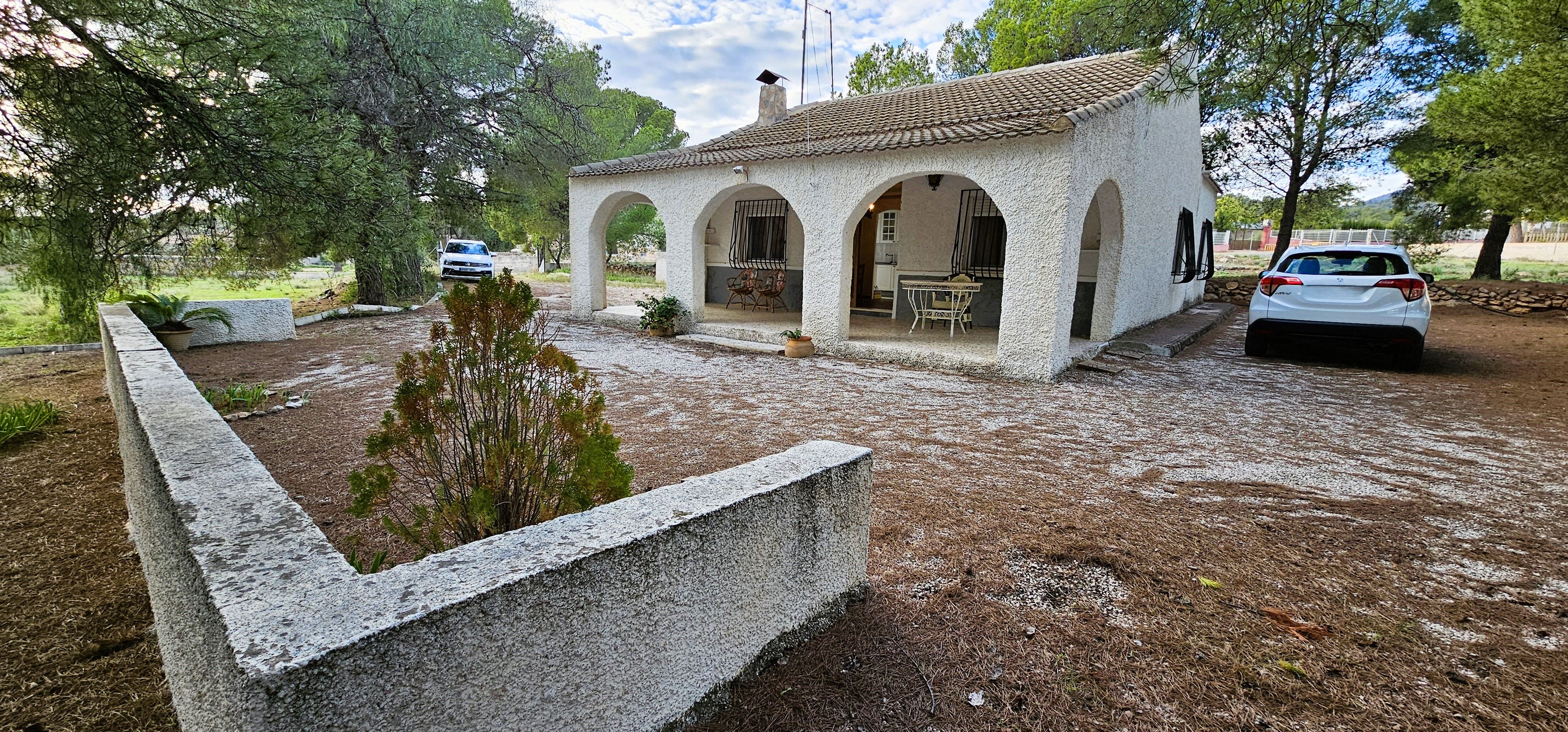 Vista exterior de Casa o xalet en venda en Aledo amb Jardí privat, Terrassa i Traster