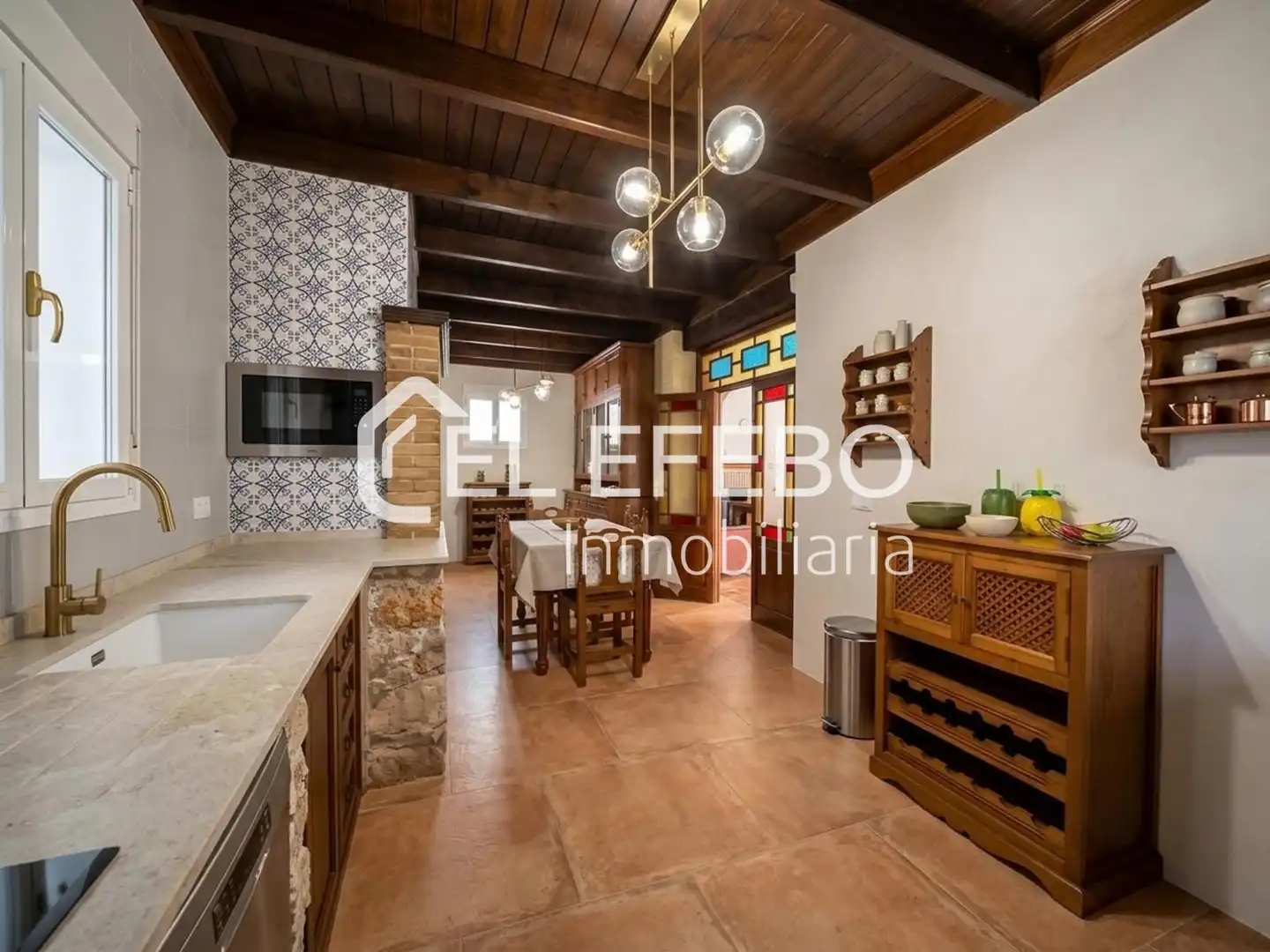 Cocina de Casa o chalet en venta en Antequera con Terraza, Trastero y Piscina