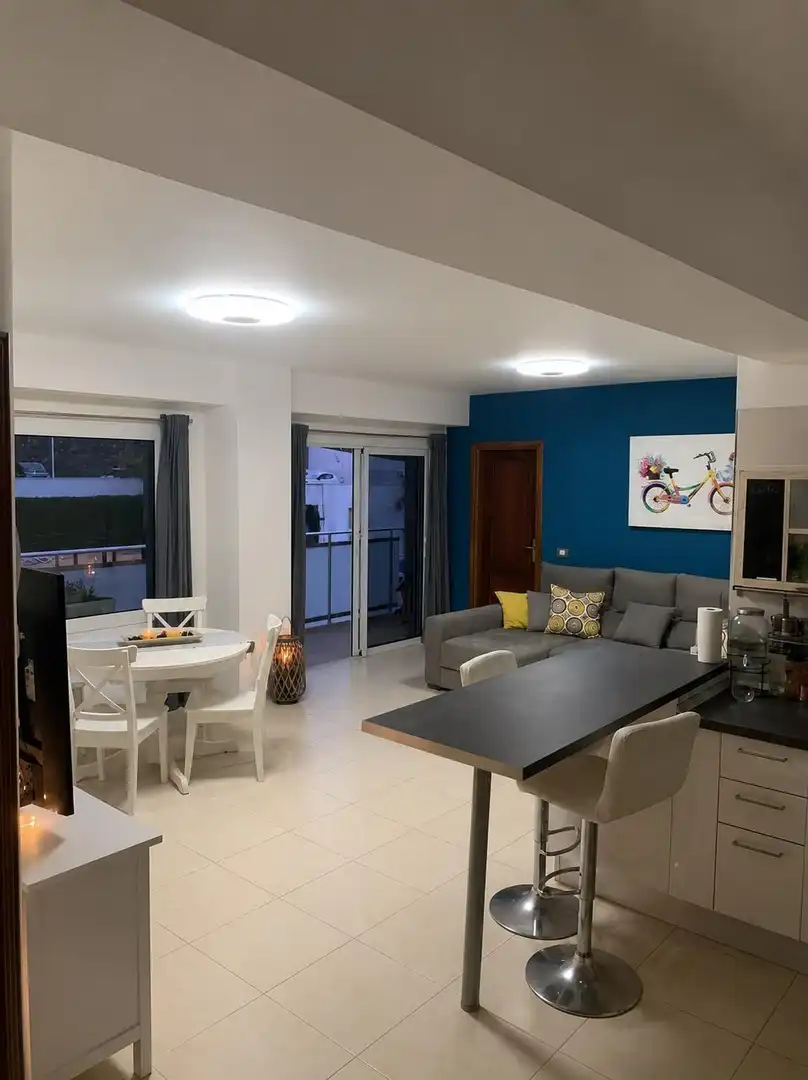 Wohnzimmer von Wohnungen zur Miete in San Cristóbal de la Laguna mit Terrasse, Möbliert und Gemeinschaftspool